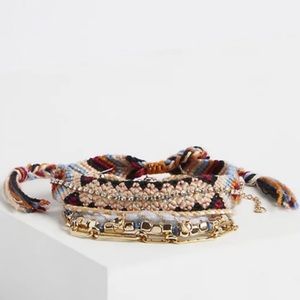 🆕 Gold Tone Beaded Bracelet Set NWT Torrid New!